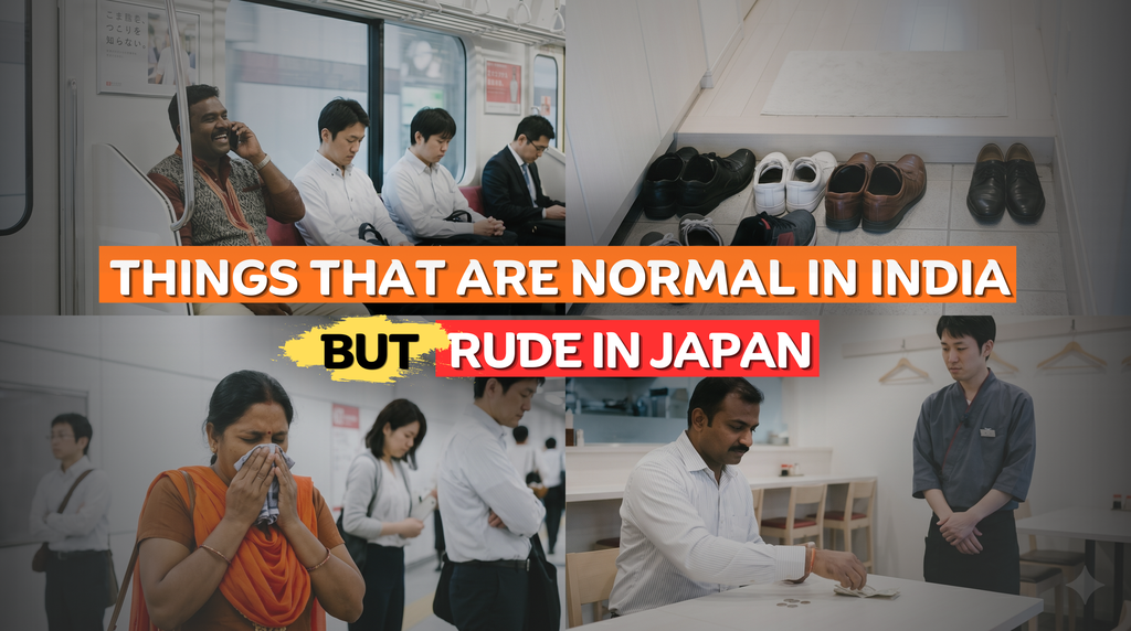 Things That Are Normal in India But Rude in Japan